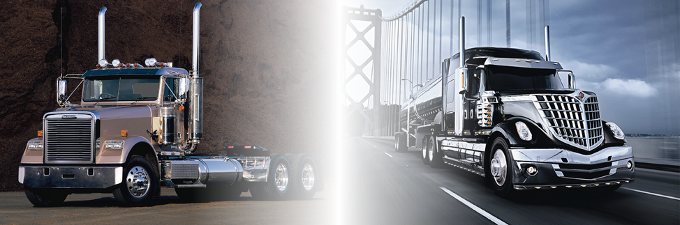 Camiones International y Freightliner